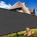 Fence Privacy Screen 4ft x 50ft Heavy Duty 170 GSM - Dark Gray