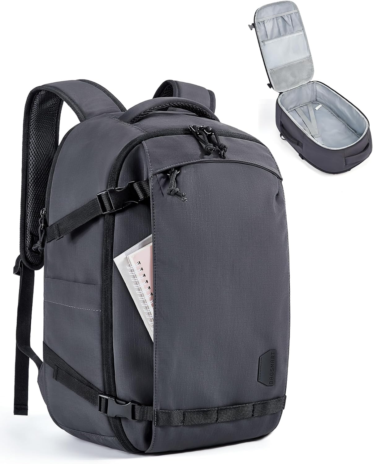 BAGSMART Travel Backpack for Women: 30L Carry On Approved
