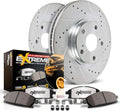 Power Stop Front Brake Kit for 2020-2021 Ford Expedition and 2010-2020