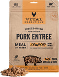 Vital Essentials Freeze-Dried Raw Pork Cat Food for Peak Vitality