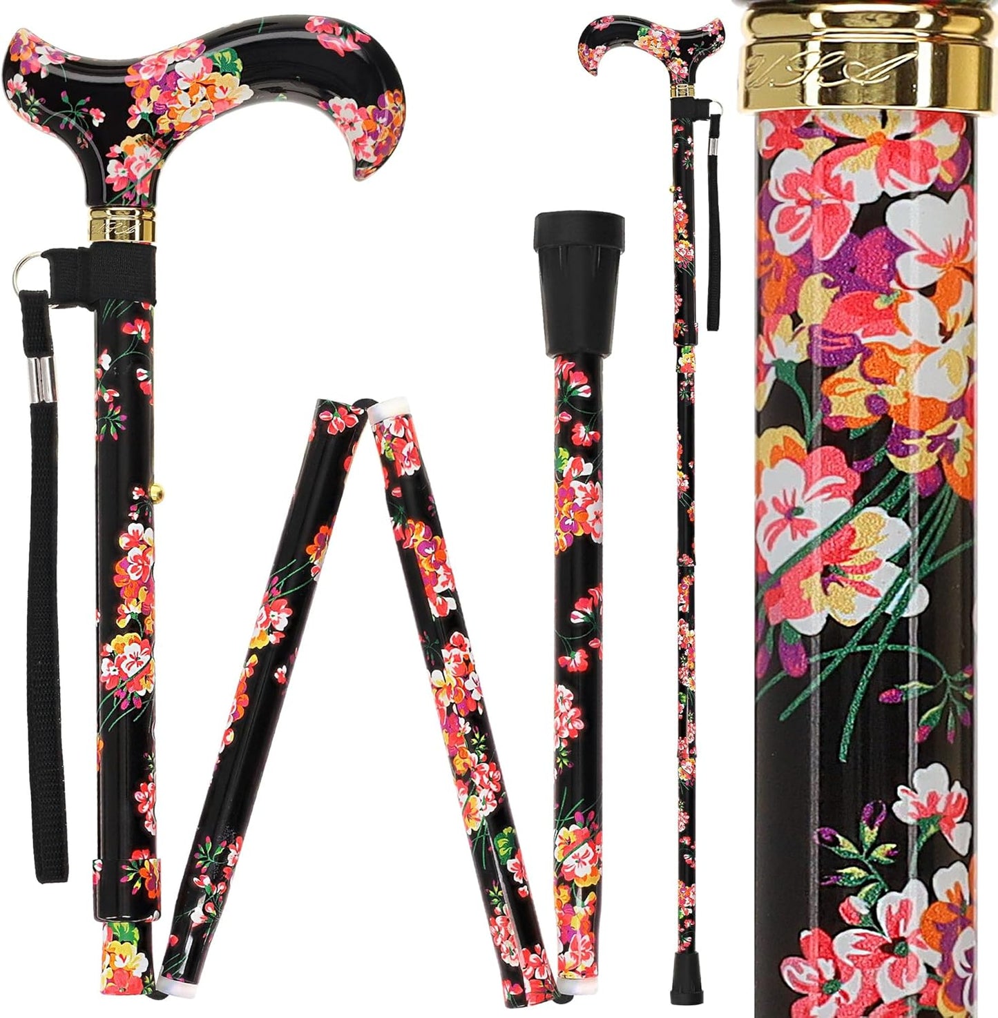Stylish Adjustable Derby Canes for Men and Women - Royal RC Canes
