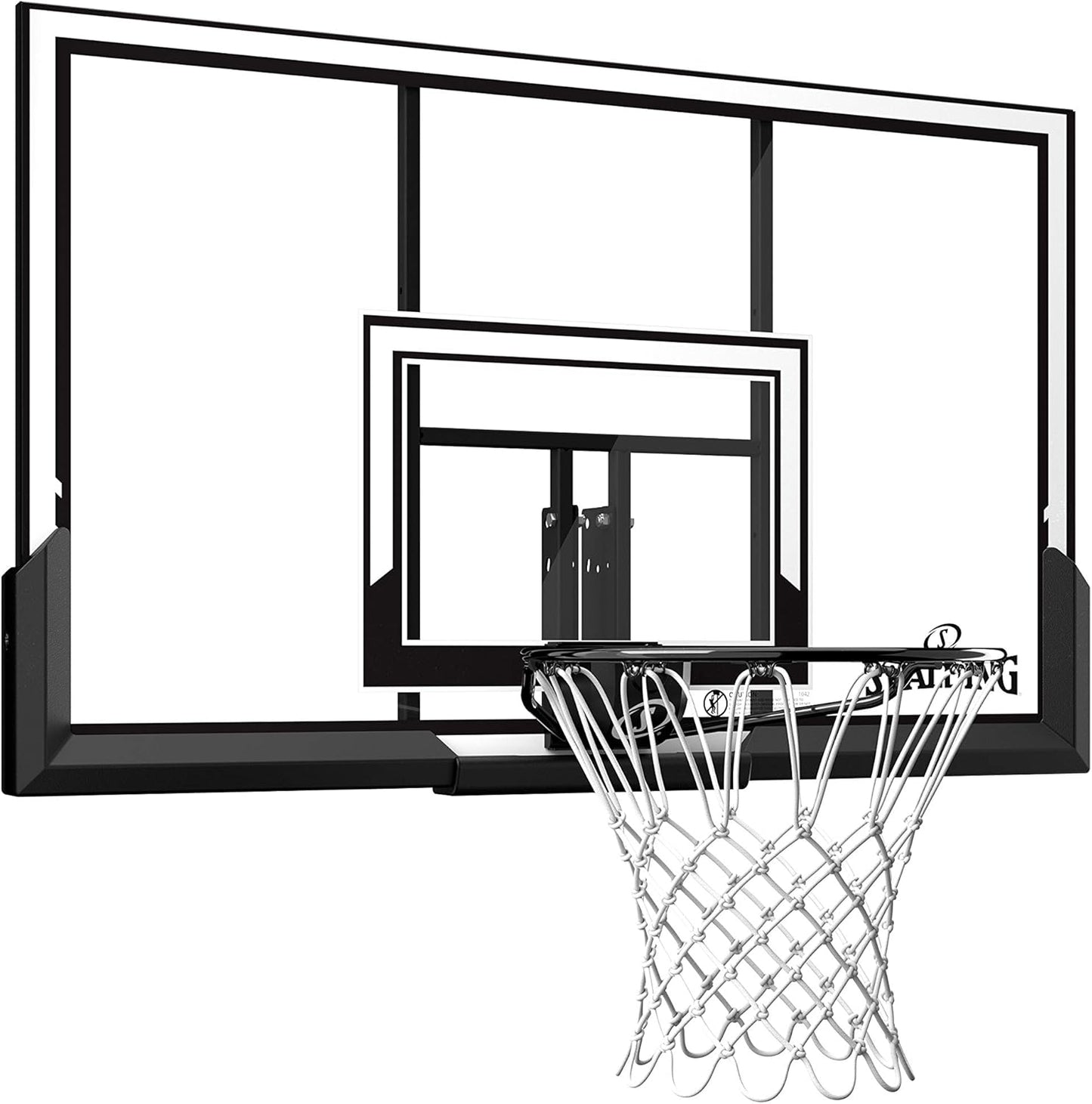 Spalding Performance Acrylic Backboard & Rim Combo for Home Use