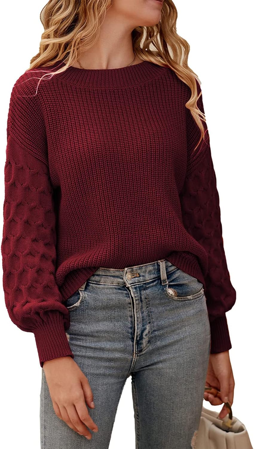 PRETTYGARDEN Women's Fall Pullover Sweater for Casual Style