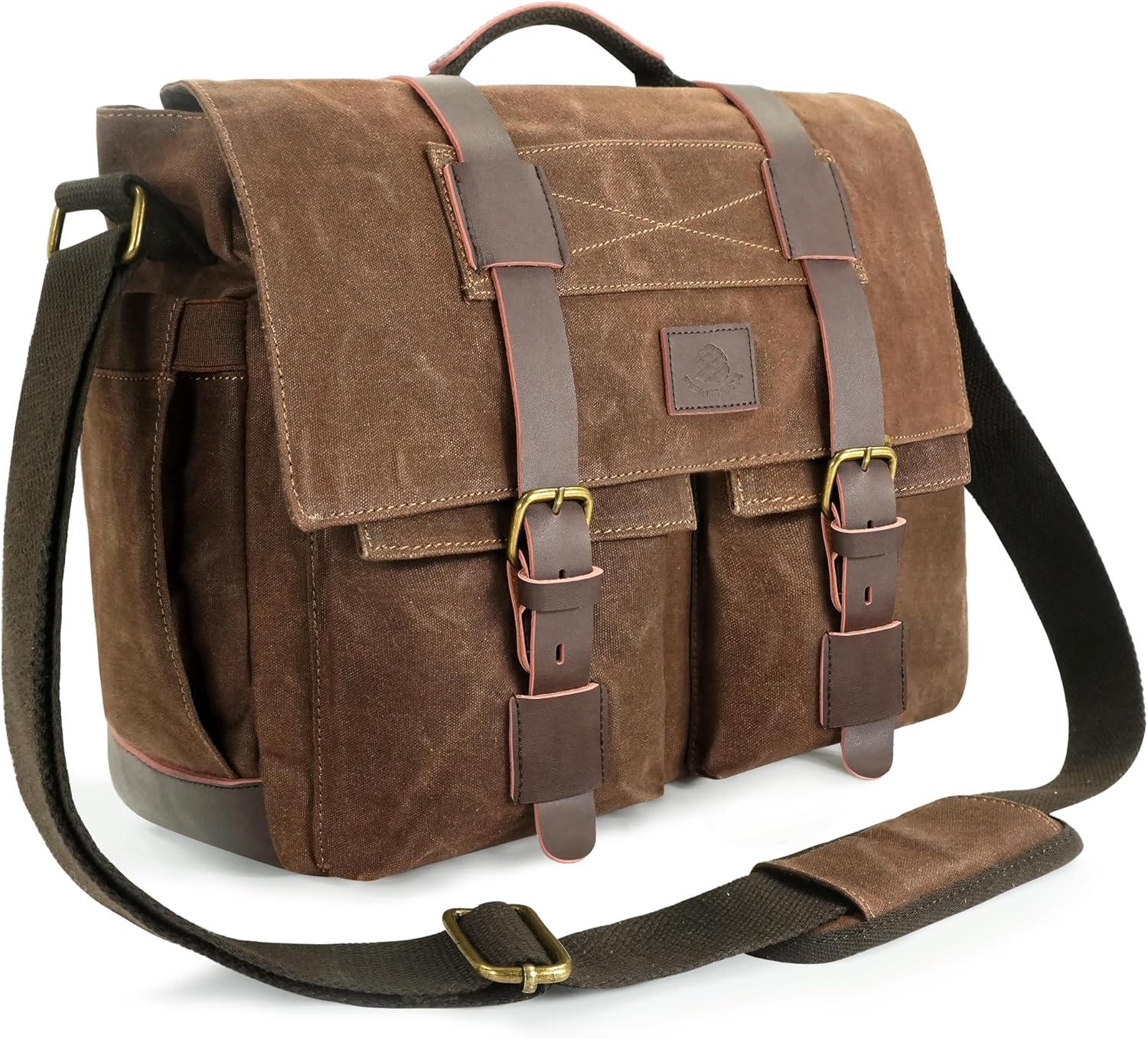 Durable Water-resistant Messenger Bag for 15.6 Inch Laptops