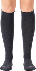 Knee High Compression Socks for Women & Men - Heather Charcoal 15-20