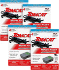 Tomcat Mouse Killer Child Resistant Disposable Station - 4-Pack