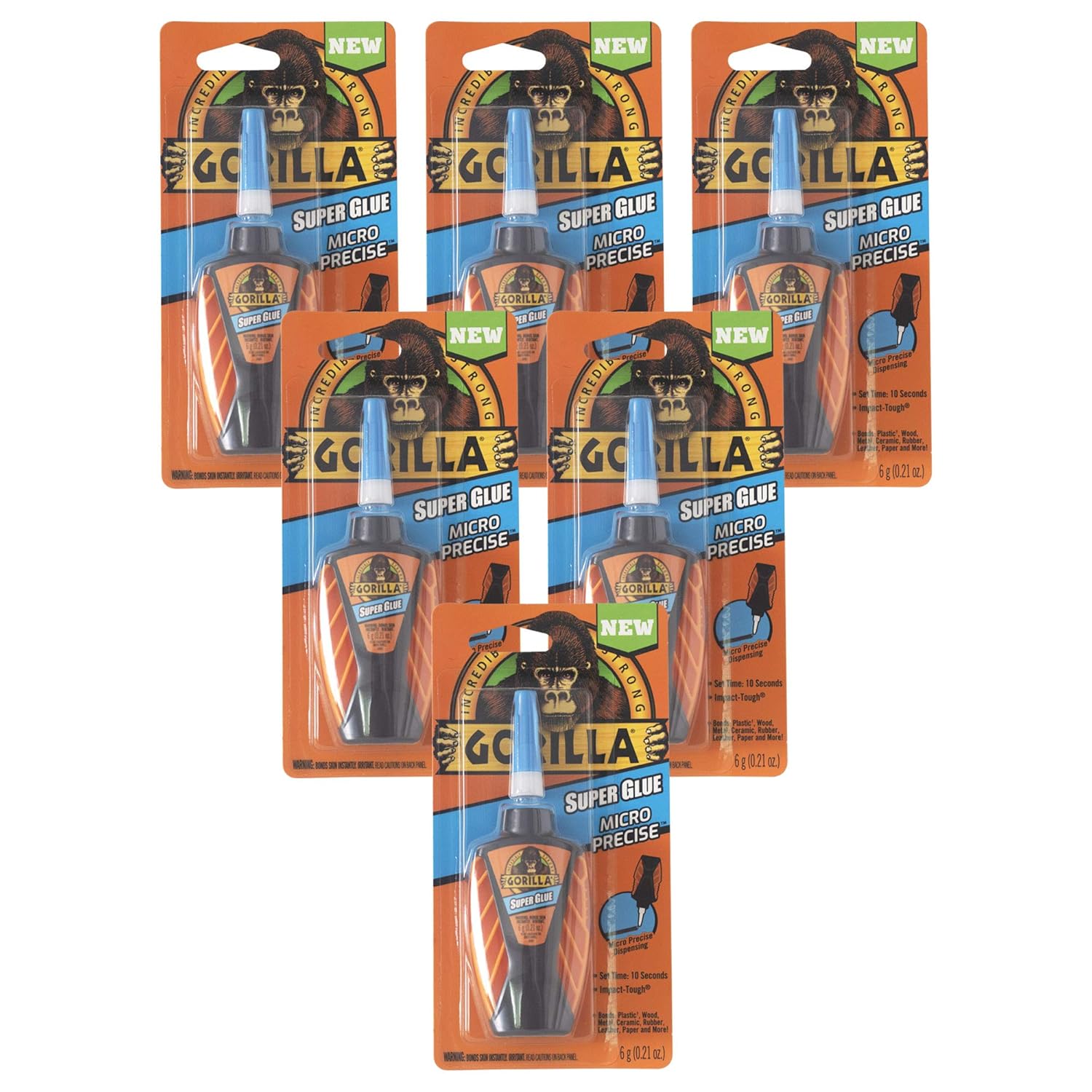 Gorilla Micro Precise Super Glue for Strong, Fast Bonding Needs