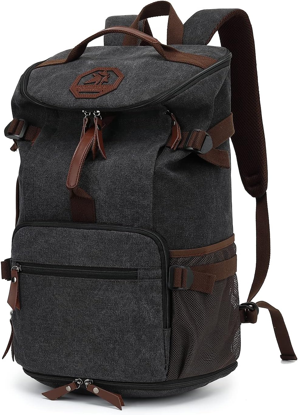 Kalesi Gym Duffle Bag Backpack with Shoes Compartment for Travel