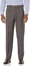 Men's Classic-Fit Expandable-Waist Pleated Dress Pant