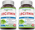 Pure Naturals Lecithin 1200 mg Softgels Supplement - High Potency