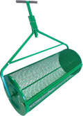 LANDZIE Lawn & Garden Spreader 44 in Mesh Basket - Easy Topdressing