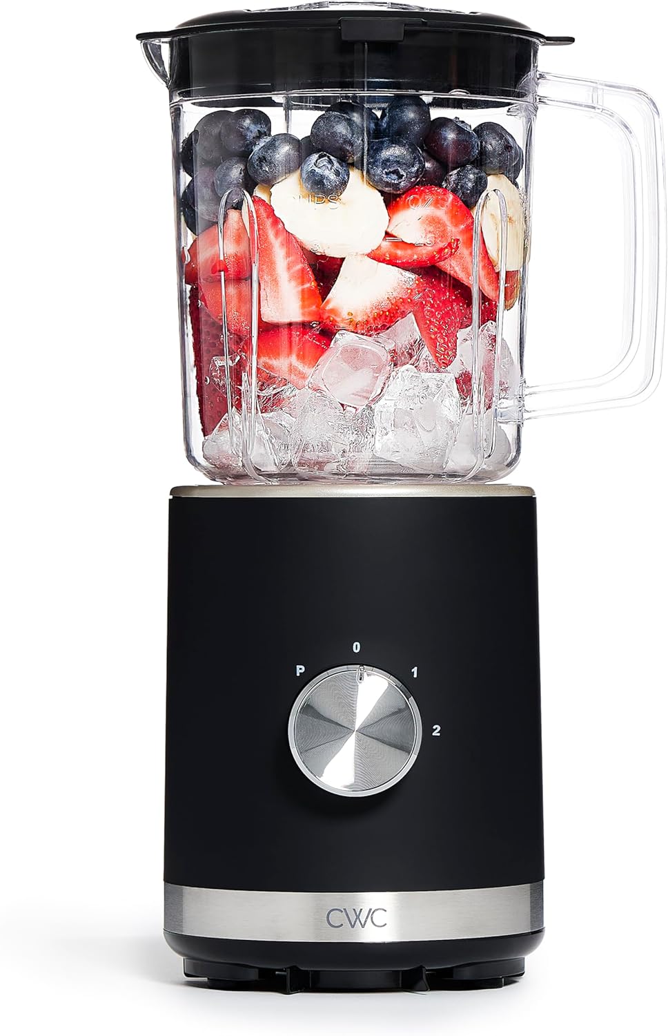 300W Blender: Powerful 2-Speed Control, Stainless Steel Blades
