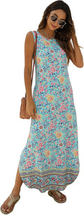 Casual Summer Sleeveless Dress for Women by Hount with Pockets