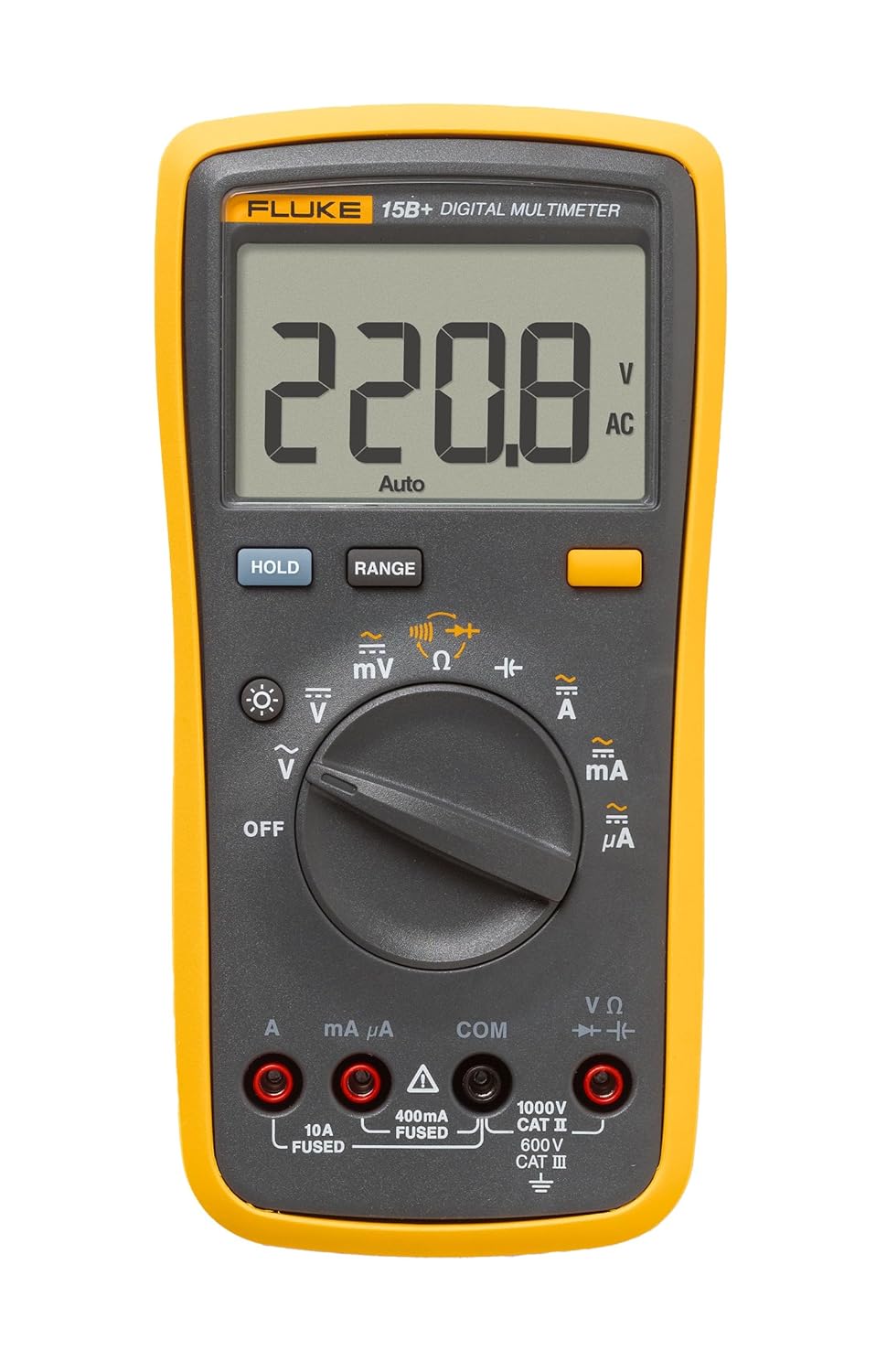Fluke 15B+ Digital Multimeter for Accurate Electrical Measurements