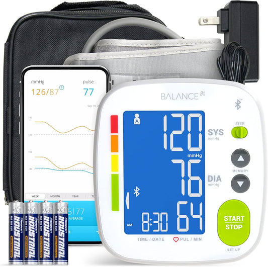 Bluetooth BP Monitor for Health & Convenience