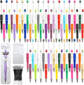 300 Pieces DIY Beadable Pen Kit 100 Bead Pens with Refills - Craft