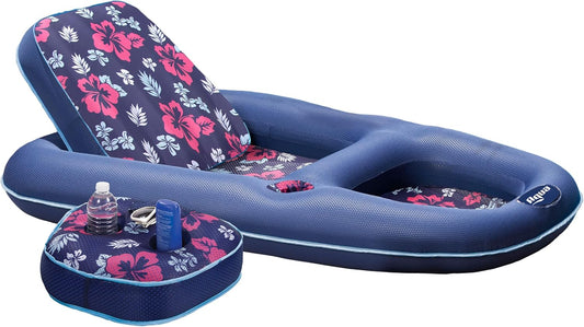 Aqua Campania Ultimate 2-in-1 Pool Float Lounge for Relaxation