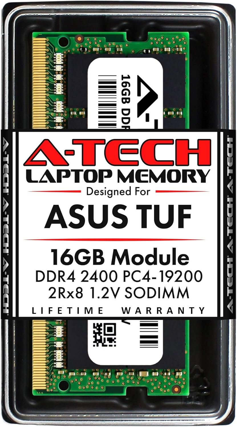 A-Tech 16GB DDR4 2400MHz RAM for ASUS TUF Laptops Upgrade