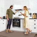 GOYLSER 5ft Kitchen Runner Rug Non Skid Washable Jute - Low Pile, Roll