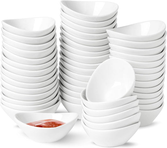 UIBFCWN Ceramic Dipping Bowls - Perfect for Sauces and Snacks