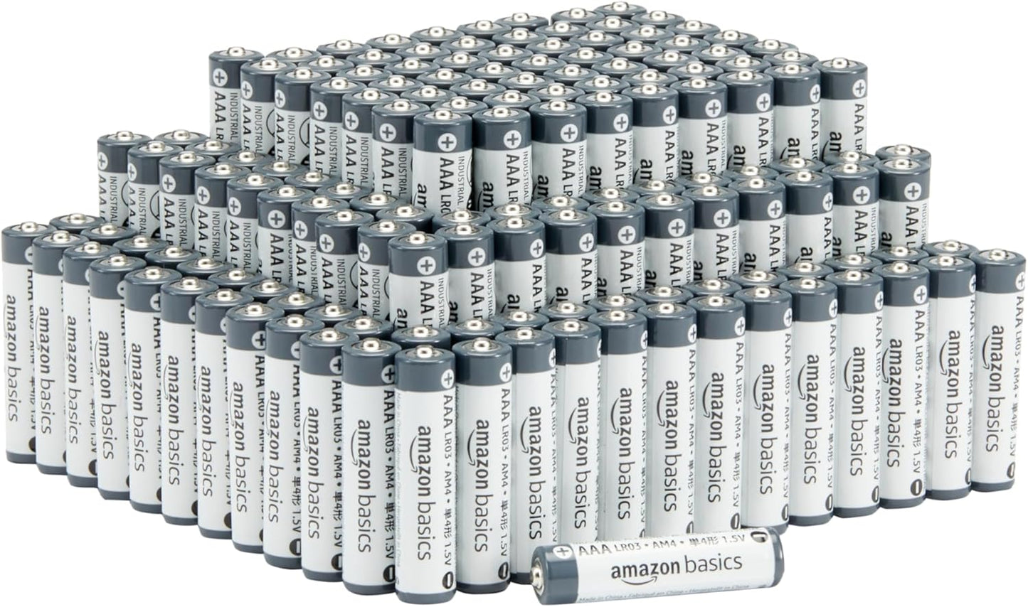 150-Pack AAA Alkaline Batteries for Reliable Performance