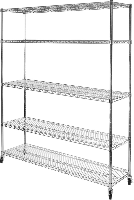 Seville Classics UltraDurable Heavy Duty Wire Rack Storage Unit