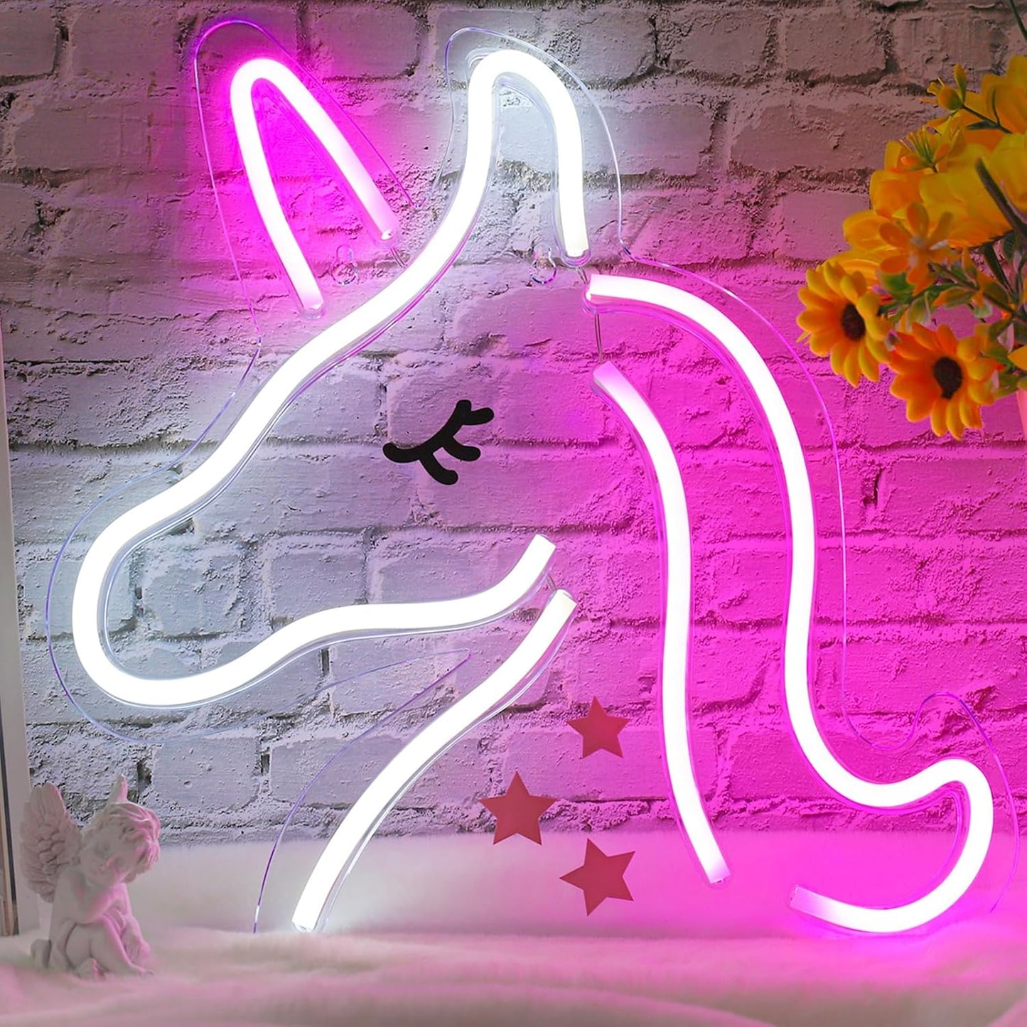 XIYUNTE Unicorn Neon Sign - Perfect Gift for Girls Room Decor