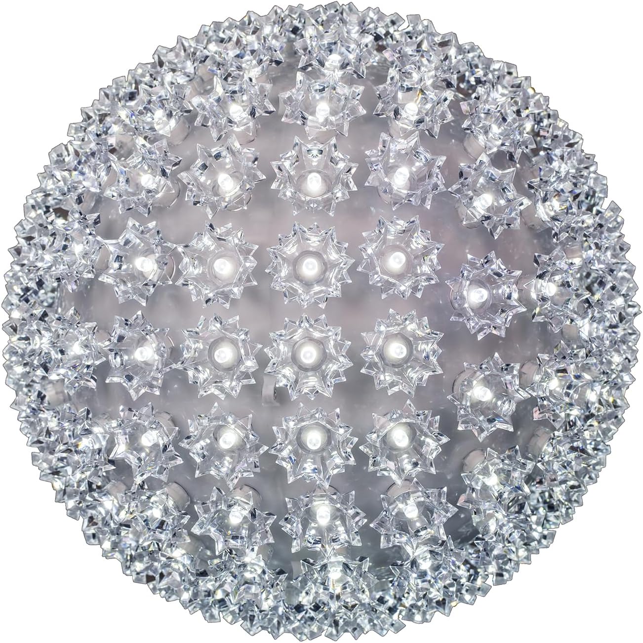 Starlight Sphere LED 10in 150 Light Ornament for Holidays