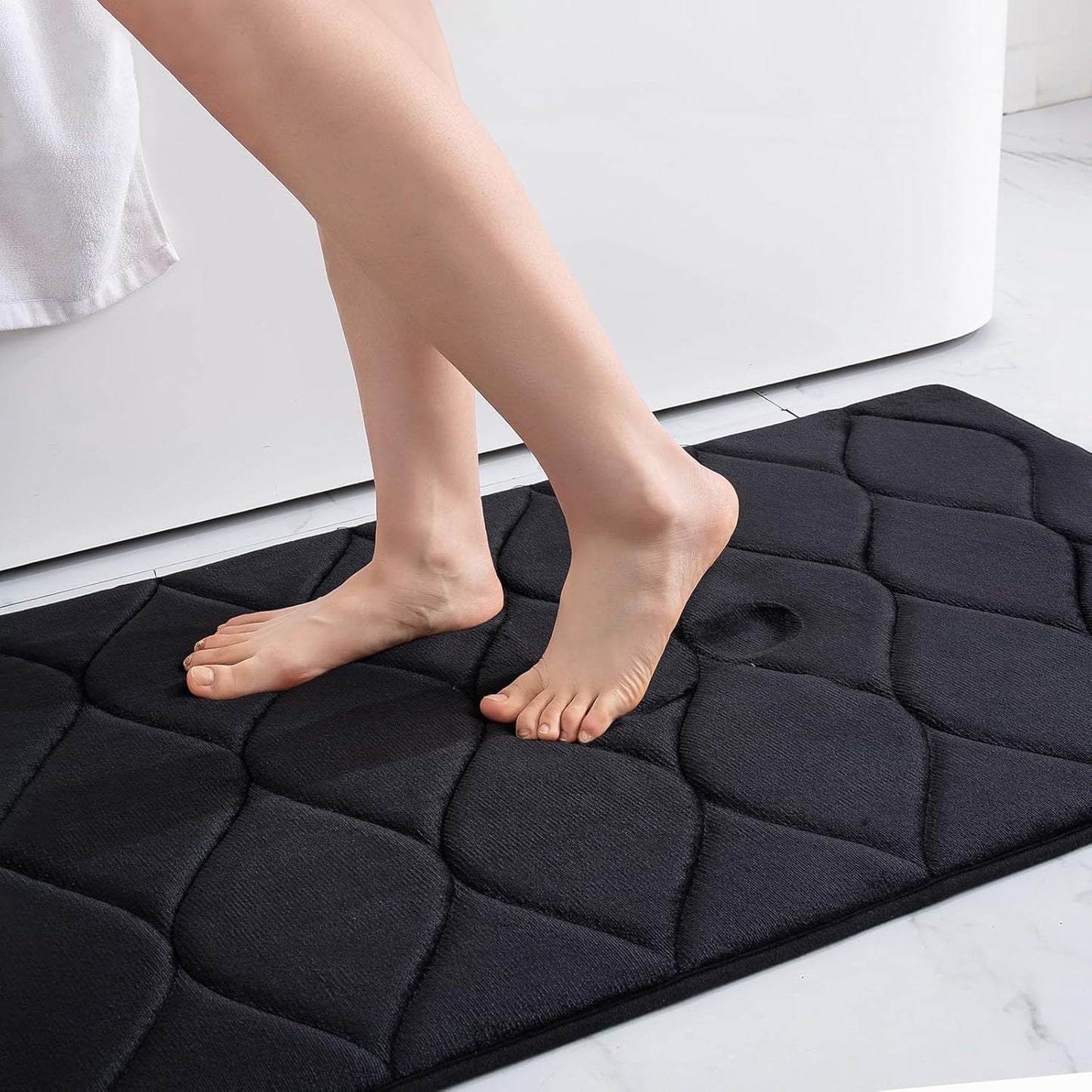 Colorxy Memory Foam Bathroom Rugs for Luxurious Comfort