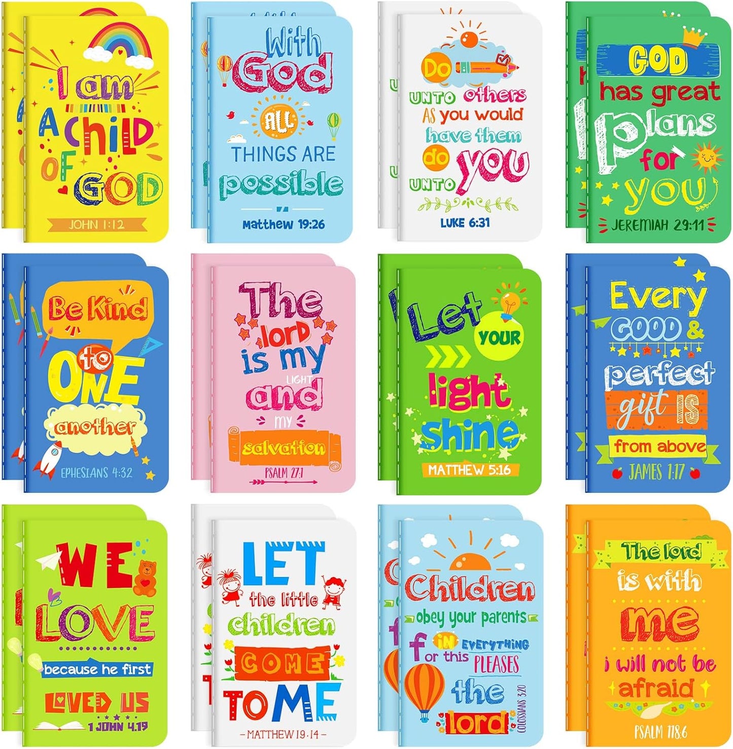 Christian Mini Notepads: Inspire Everywhere