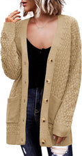 Zeagoo Women's Casual Long Sleeve Chunky Cardigan Sweater