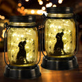 Dog Solar Lanterns 3in1 Dog Light Garden Decor - Weatherproof Glow
