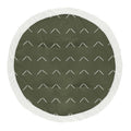 Green Boho Arrow Baby Play Mat by Sweet Jojo Designs