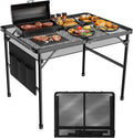 3x2 FT Folding Grill Table Portable Camping Table - Adjustable Height