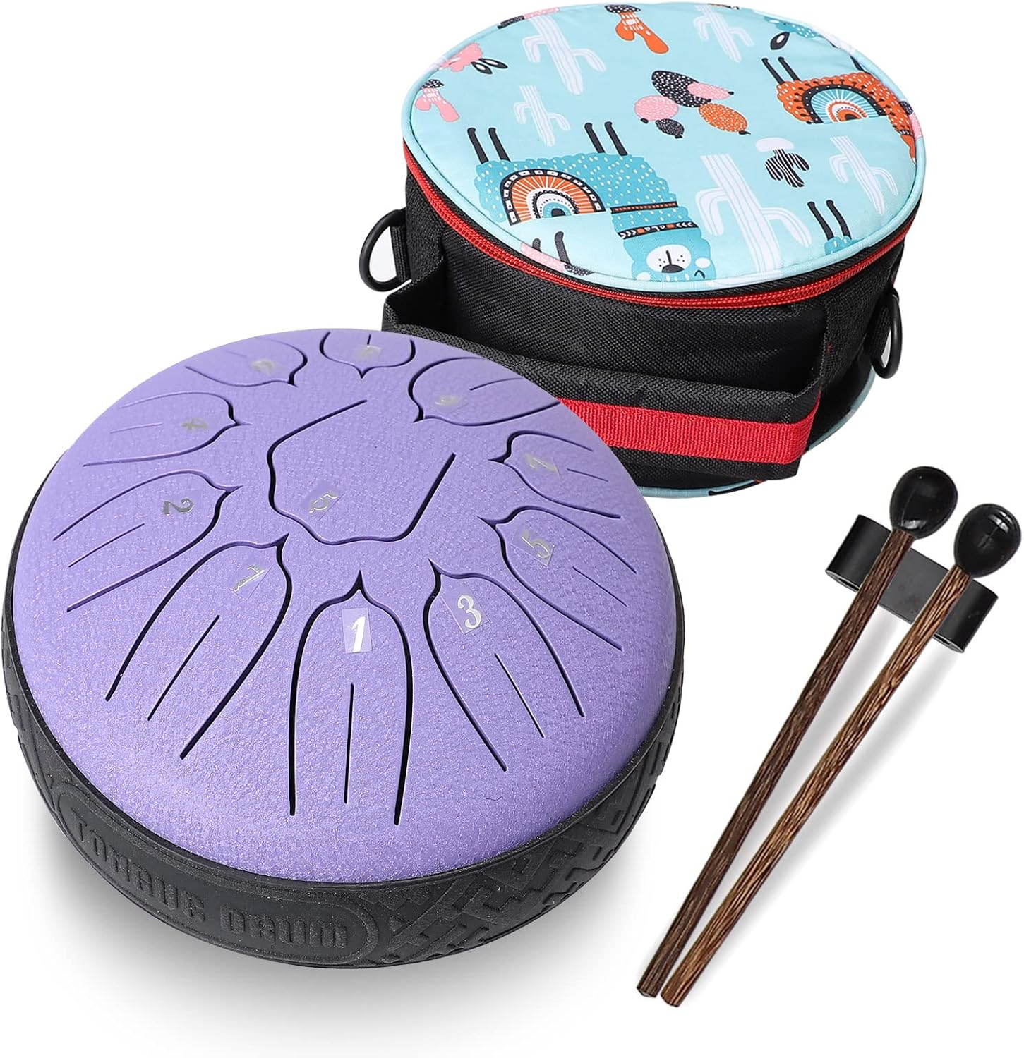 Steel Tongue Drum for Meditation and Musical Education Fun