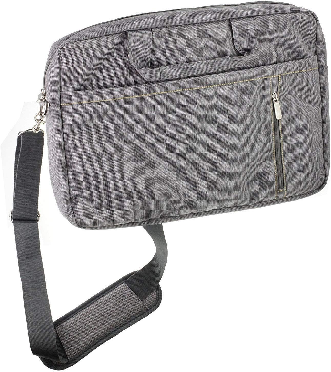 Navitech Grey Premium Messenger Bag for HP Chromebook 11 G8 EE