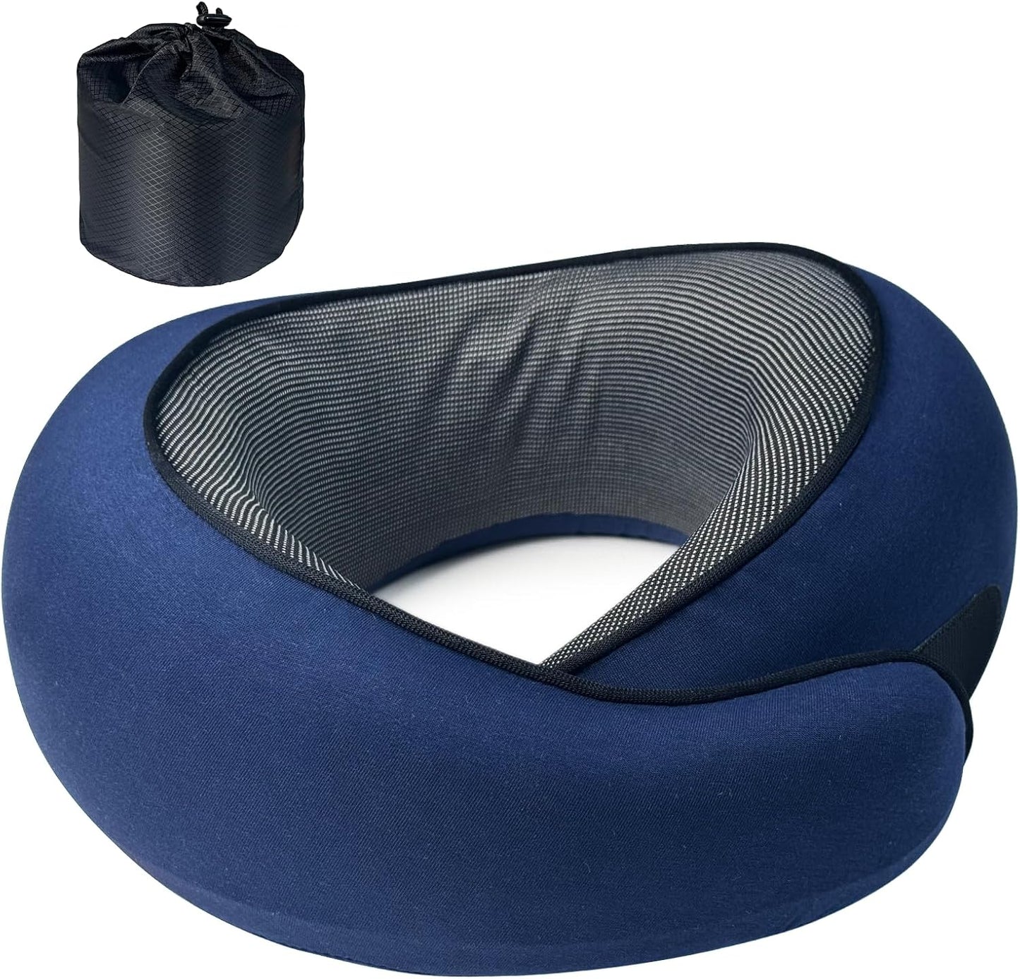 Travel Pillow with High-Density Memory Foam for Ultimate Comfort