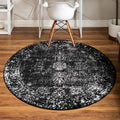 Unique Loom Sofia Collection Area Rug - Casino 3 ft 3 in Round