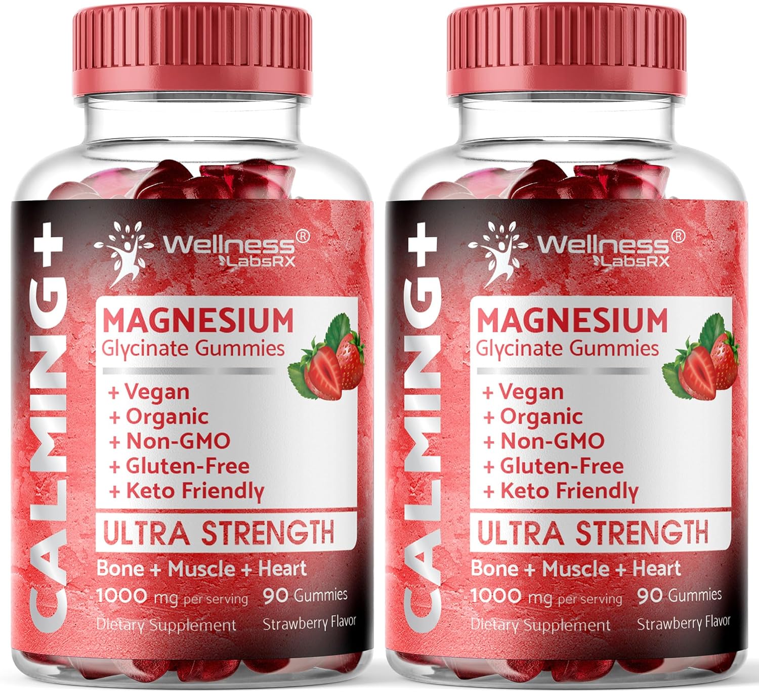 Magnesium Glycinate Gummies for Relaxation and Heart Health