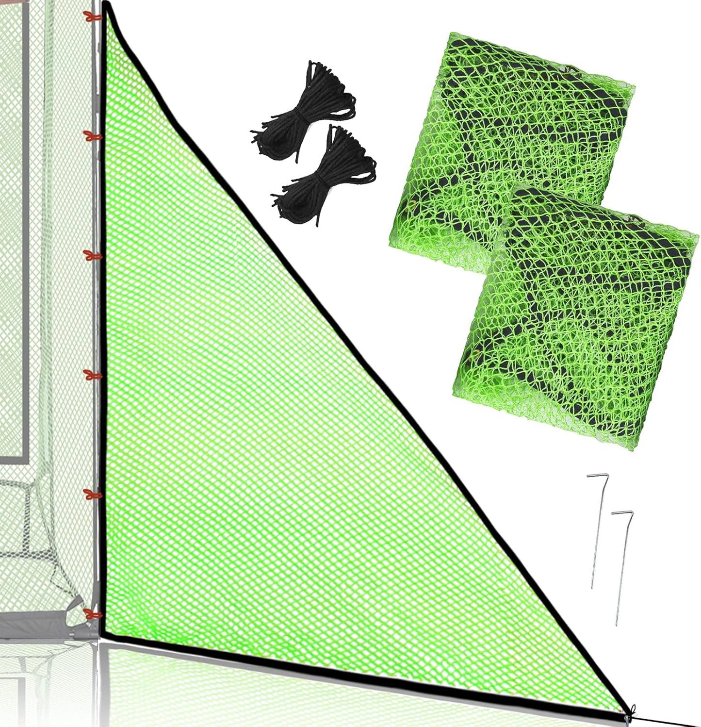 Golf Cage Side Nets x2 - Expand Your Game!