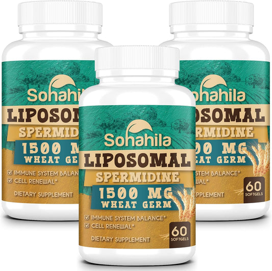 Spermidine Supplement 15 MG for Cellular Renewal and Aging Defense