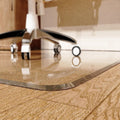 Smooth Glide Beveled Edge Chair Mat 36 x 48 - Heavy Duty & Non-Slip
