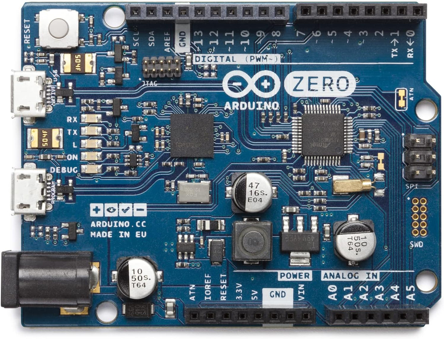 Arduino Zero [ABX00003]: 32-bit ARM Cortex-M0+ Power