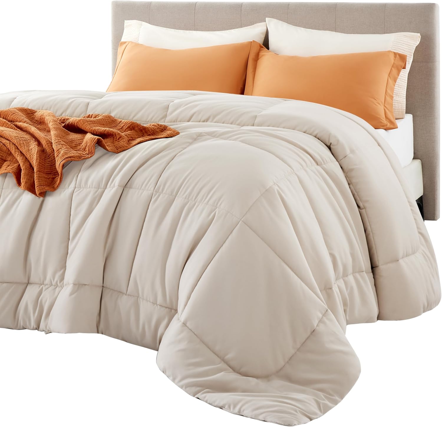 Bedsure Comforter Duvet Insert - All Season King Size Bedding
