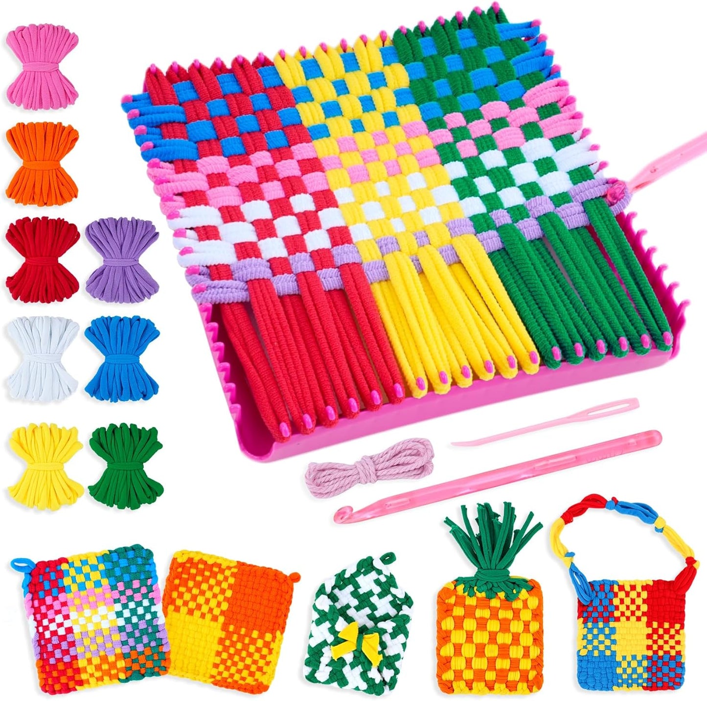 PREBOX Weaving Loom Kit for Kids and Adults - Craft Fun
