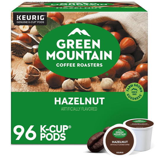 Green Mountain Coffee Roasters Hazelnut Coffee K-Cup Pods 96 Count