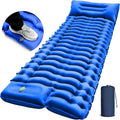Camping Sleeping Pad Ultralight Inflatable Pad with Built-In Pillow