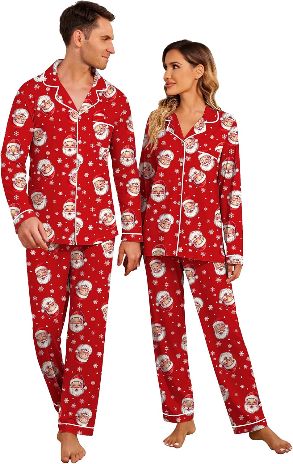 Ekouaer Christmas Family Matching Pajamas for Festive Fun