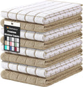Premium Cotton Kitchen Towels 16in x 28in - Soft, Super Absorbent 8