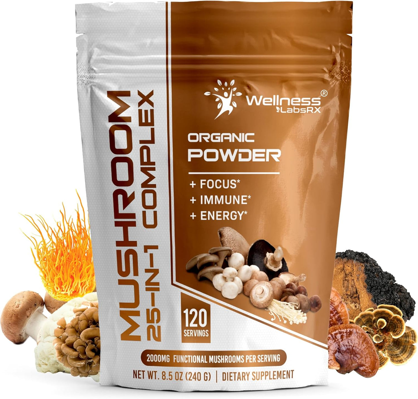 Ultimate Mushroom Boost - 25 Superfood Blend